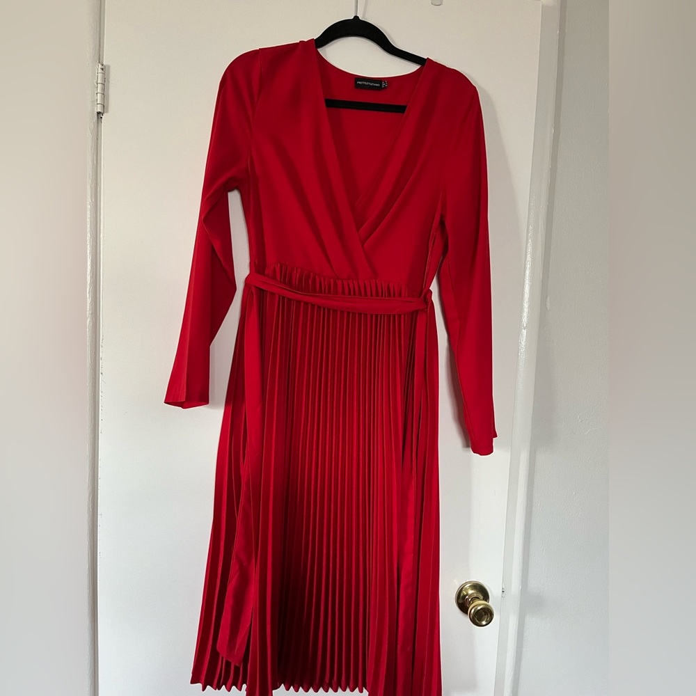 Red dress